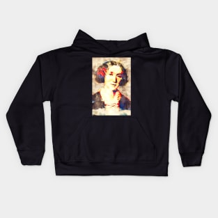 George Eliot Pop Art Kids Hoodie